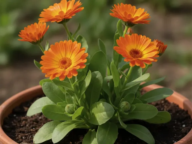 Goudsbloem (geneeskrachtig, enkelbloemig)