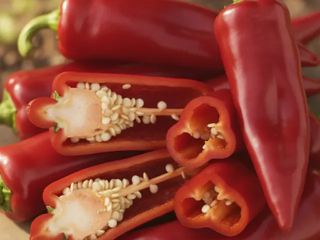 Paprika 'Corno di Toro Rosso'