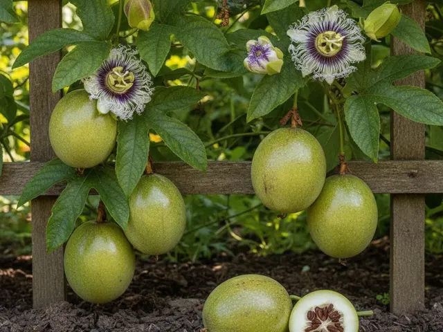 Passiebloem 'Maypop'