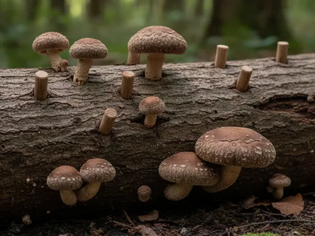 Shiitake pluggen