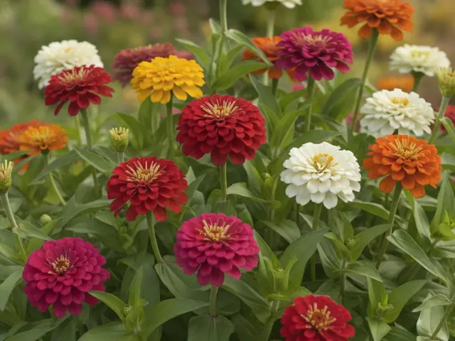 Zinnia 'California Giants'